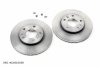 Disque de frein avant d'origine pour Dacia DUSTER, 269MM, 2 pièces, 402066300R